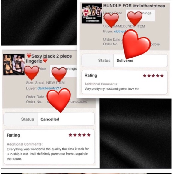 ❤️Sexy black 2 piece lingerie❤️ - Picture 4 of 4